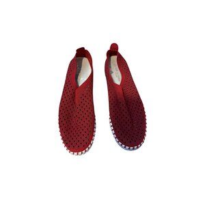 Ilse Jacobsen Tulip 139 Perforated Slip‑On Sneakers – Women’s Size 8.5